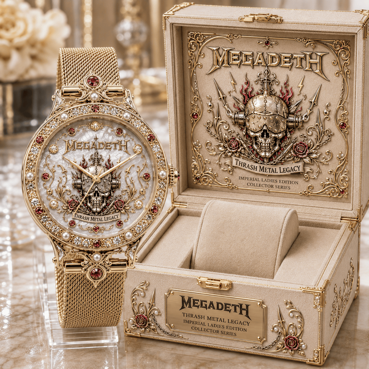 MGD Premium Megadeth Watch NTVA