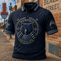 PREMIUM MPG EMBOSS POLO SHIRT DBD