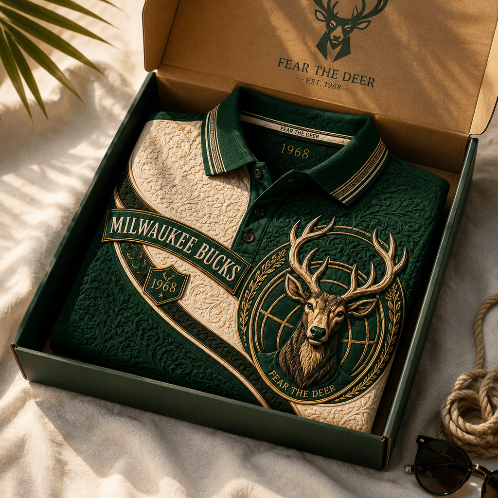 PREMIUM MLKBB EMBOSS POLO SHIRT DBD