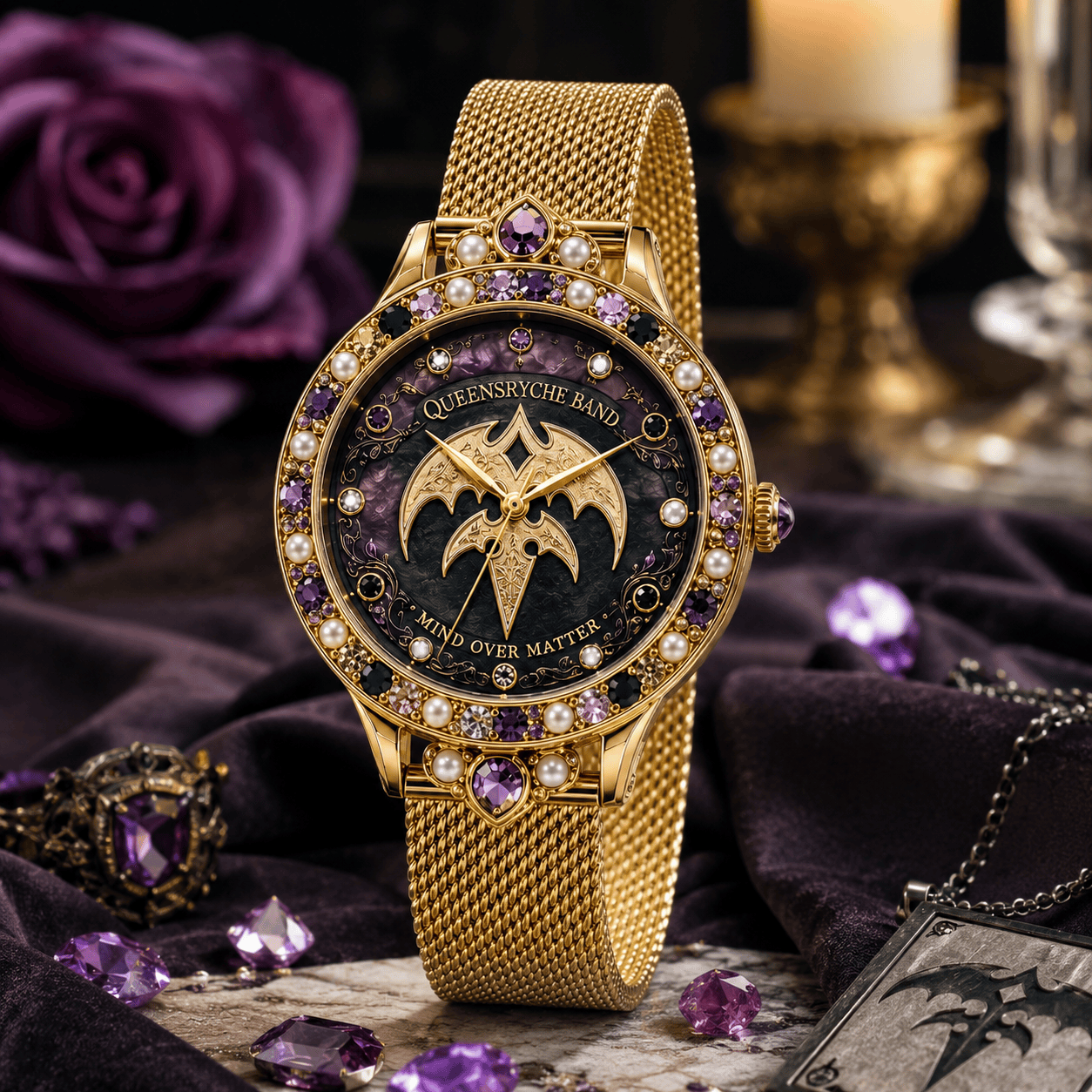 QSC Premium Queensryche band Watch NTVA
