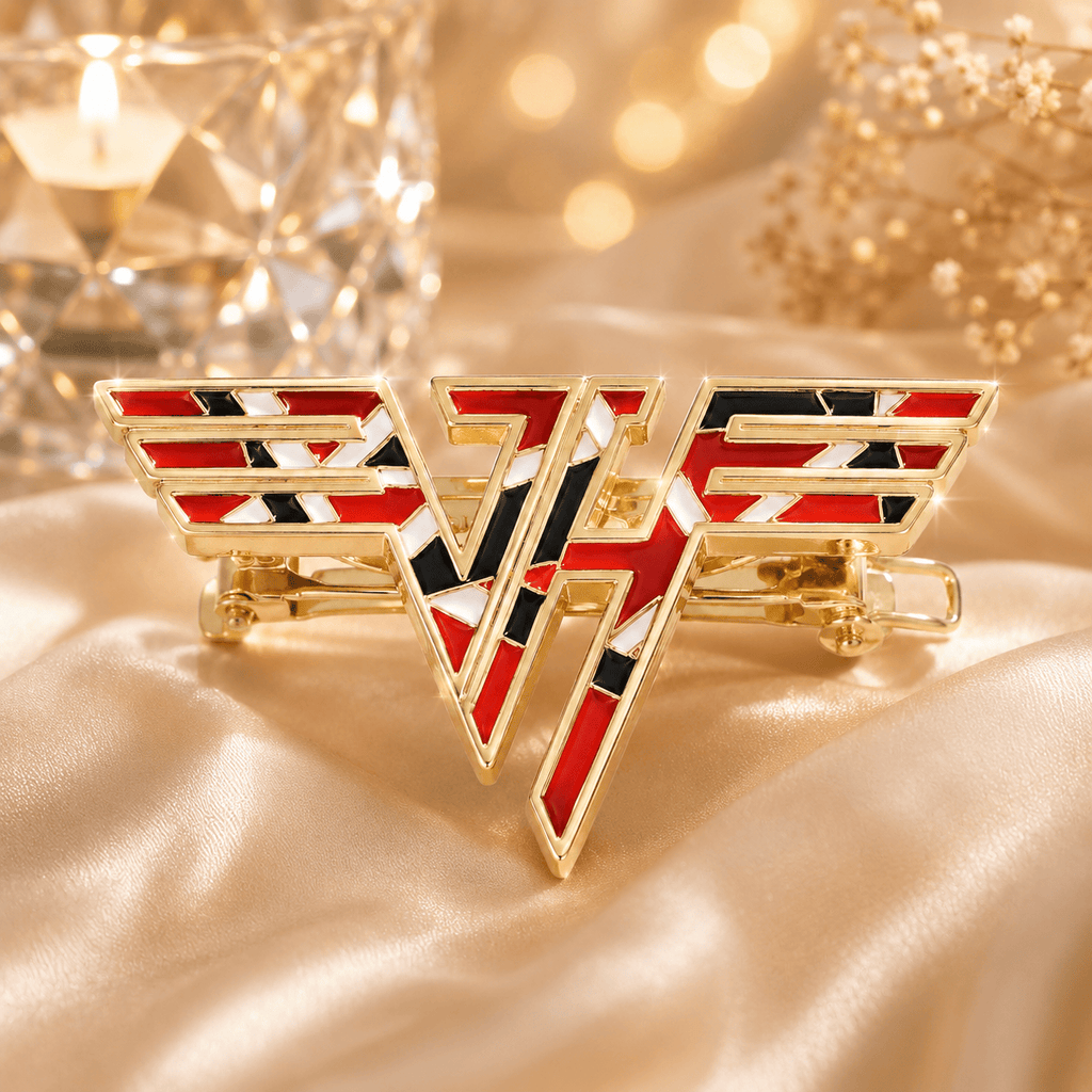 VHL Elegant Gold Hair Clip For Women TMH