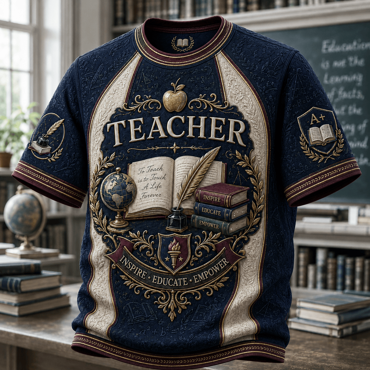 PREMIUM TCR 3D EMBOSS SHIRT NTNA