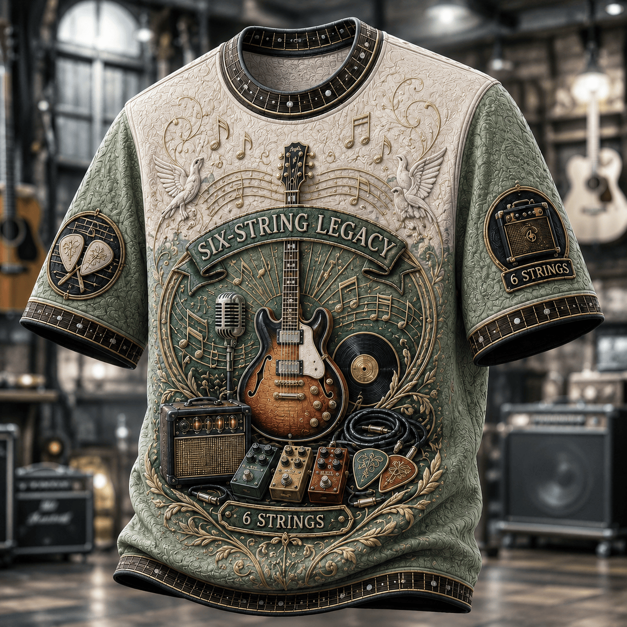 PREMIUM GTL 3D EMBOSS SHIRT NTNA