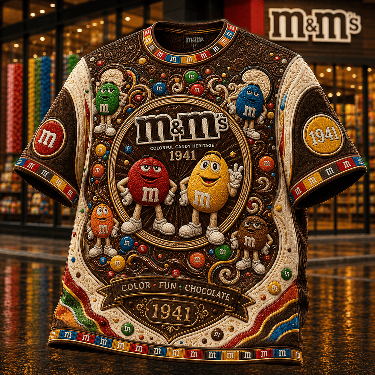PREMIUM MM 3D EMBOSS SHIRT NTNA