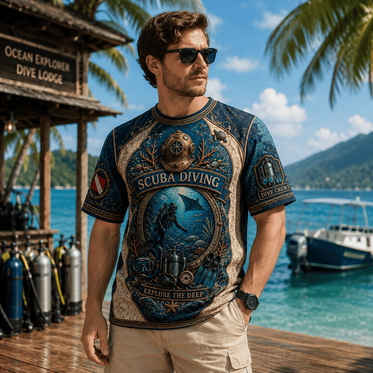 PREMIUM SCD 3D EMBOSS SHIRT NTNA