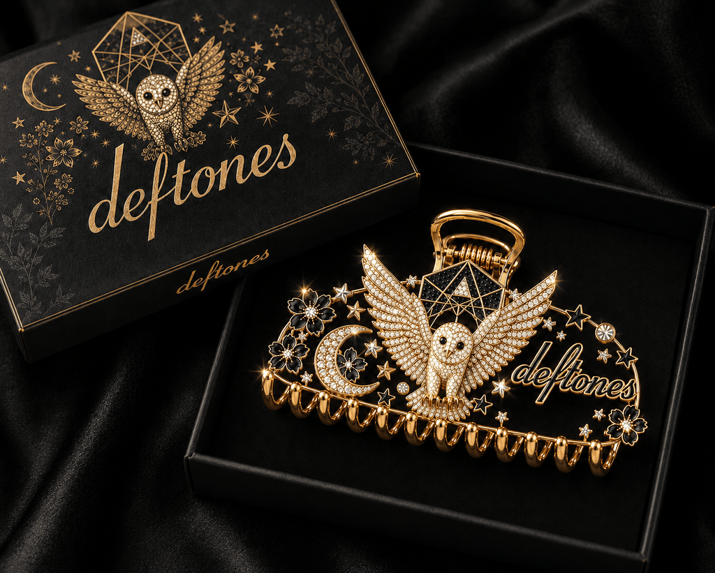 DTS Elegant Gold Hair Clip For Women TMH