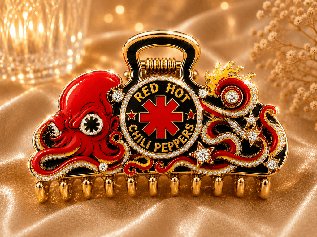 RHCP Elegant Gold Hair Clip For Women TMH
