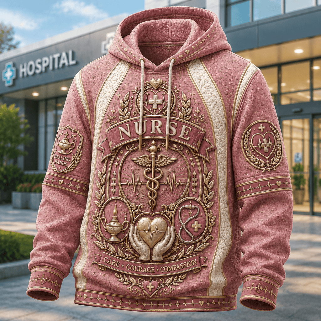 PREMIUM NURSE 3D EMBOSS SHIRT NTNA