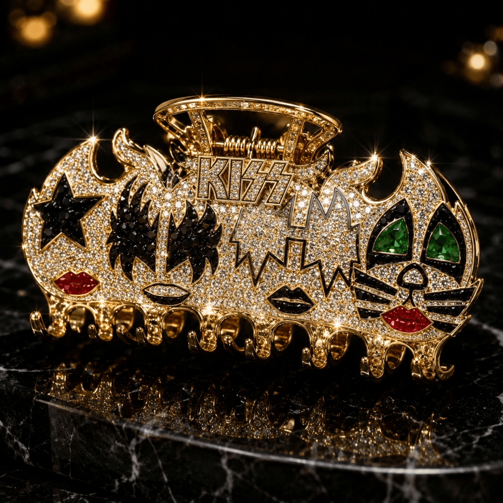 KSS Elegant Gold Hair Clip For Women BMD