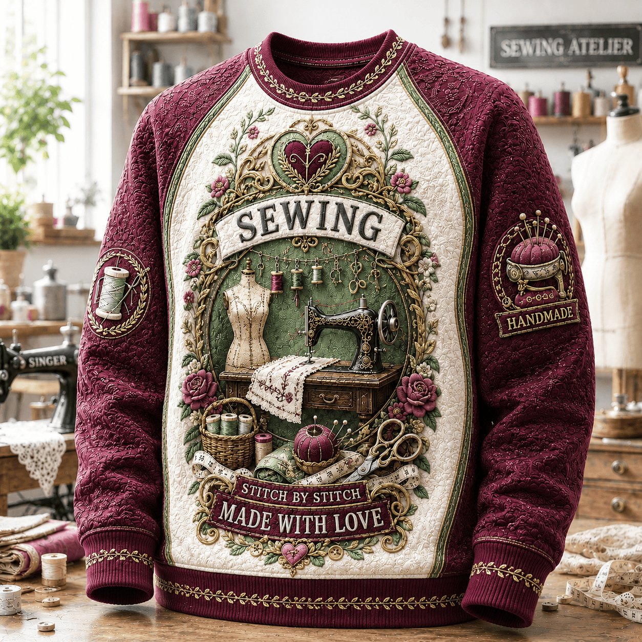 PREMIUM SEW 3D EMBOSS SHIRT NTNA