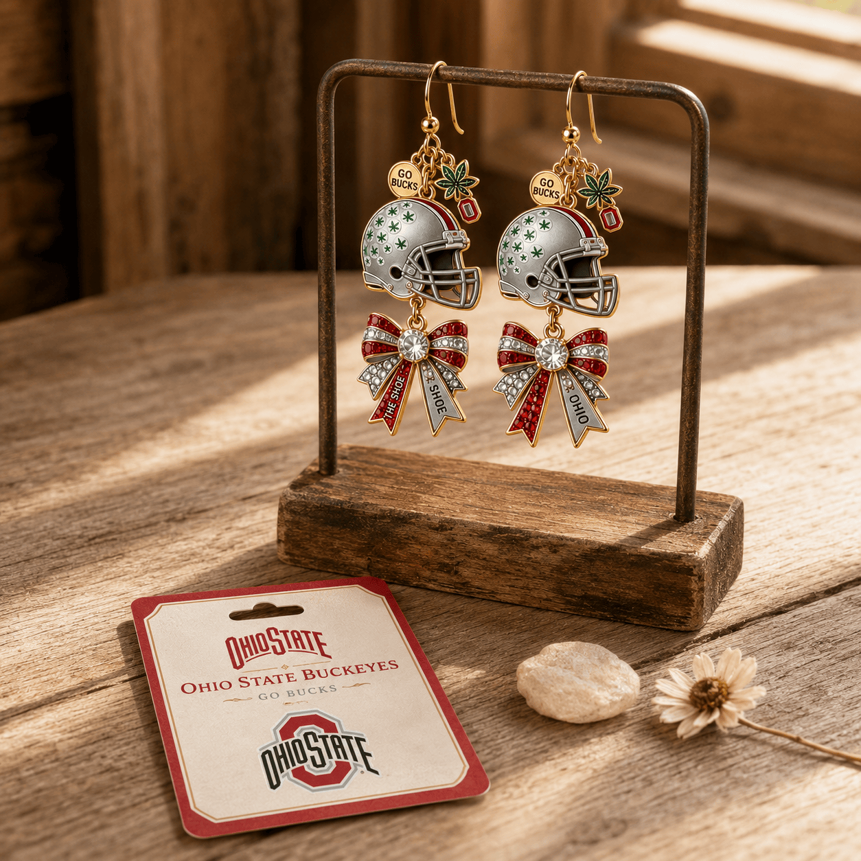 Premium OSB Dangle Earrings TNSM