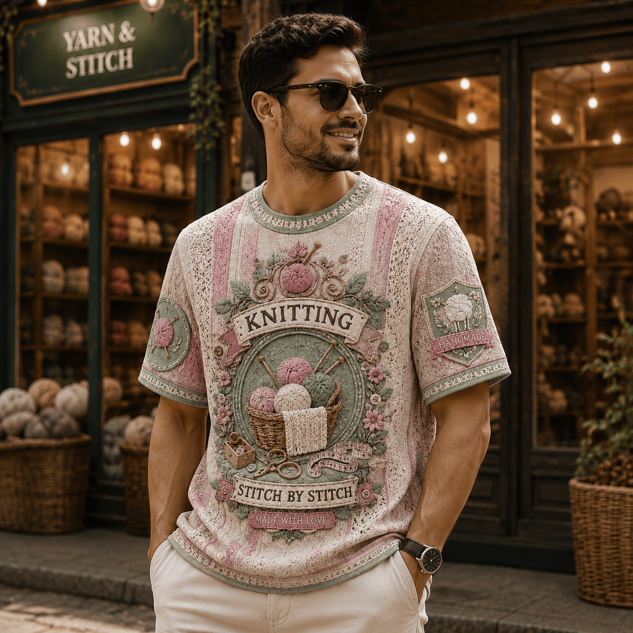 PREMIUM KNT 3D EMBOSS SHIRT NTNA