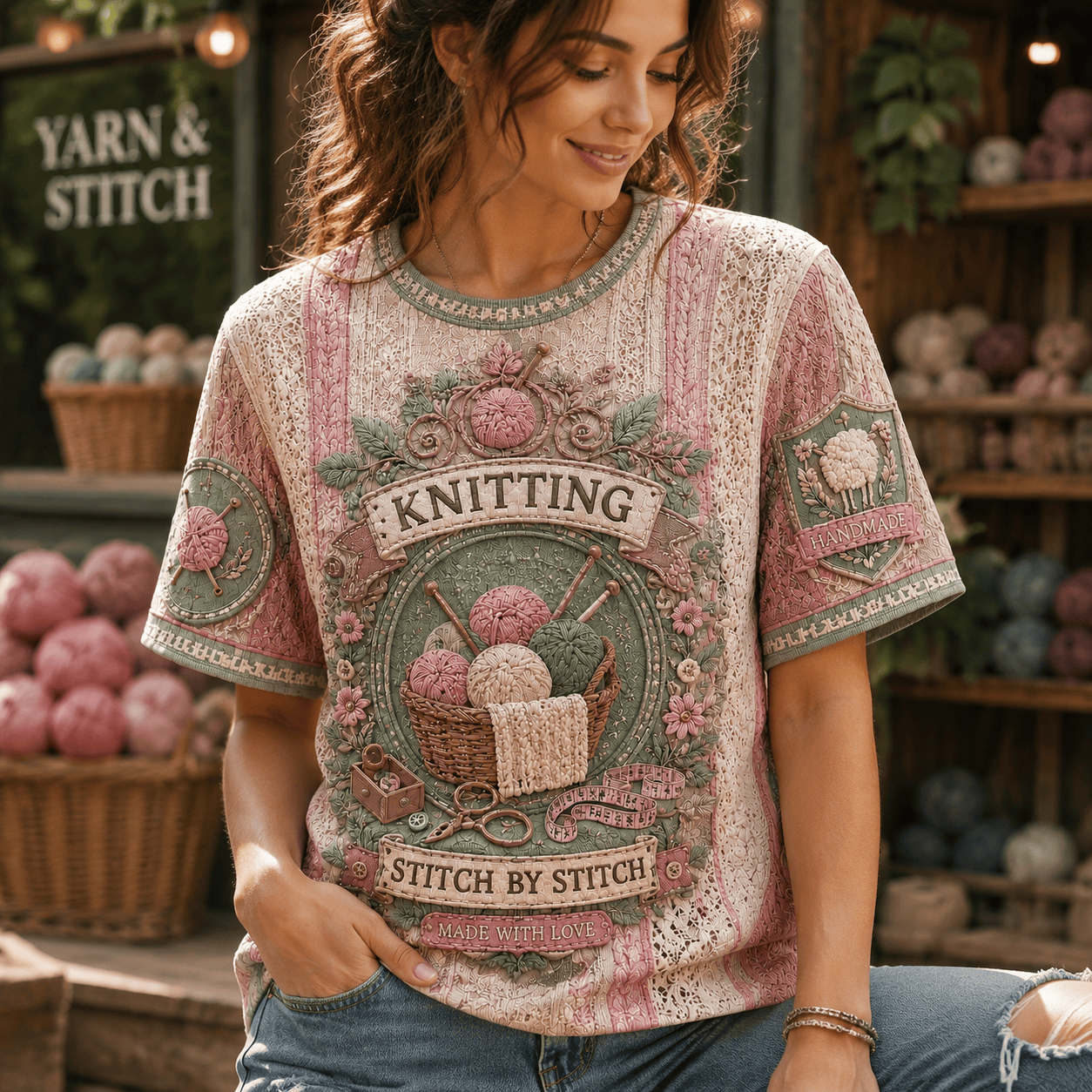 PREMIUM KNT 3D EMBOSS SHIRT NTNA