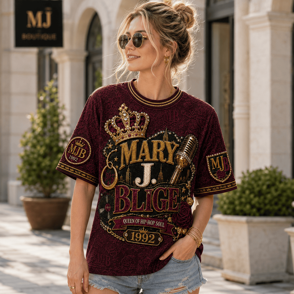 PREMIUM MJB 3D EMBOSS SHIRT NTNA