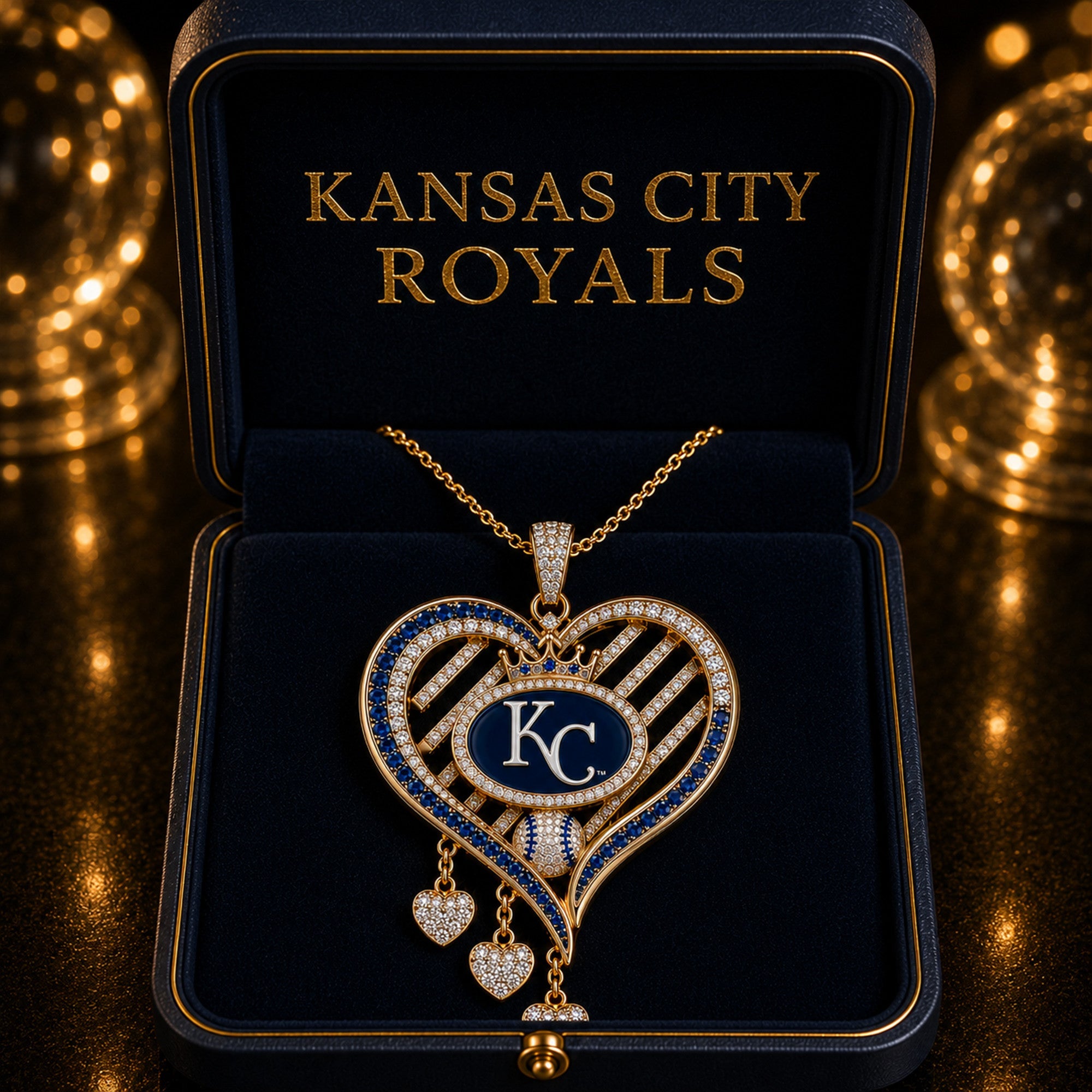 KCR Solid Gold Chain with Diamond Pendant BMD