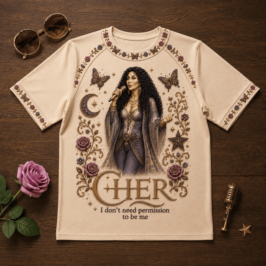 PREMIUM CHER 3D EMBOSS SHIRT TTTT