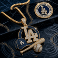 LAD Solid Gold Chain with Diamond Pendant BMD