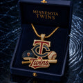MNST Solid Gold Chain with Diamond Pendant BMD