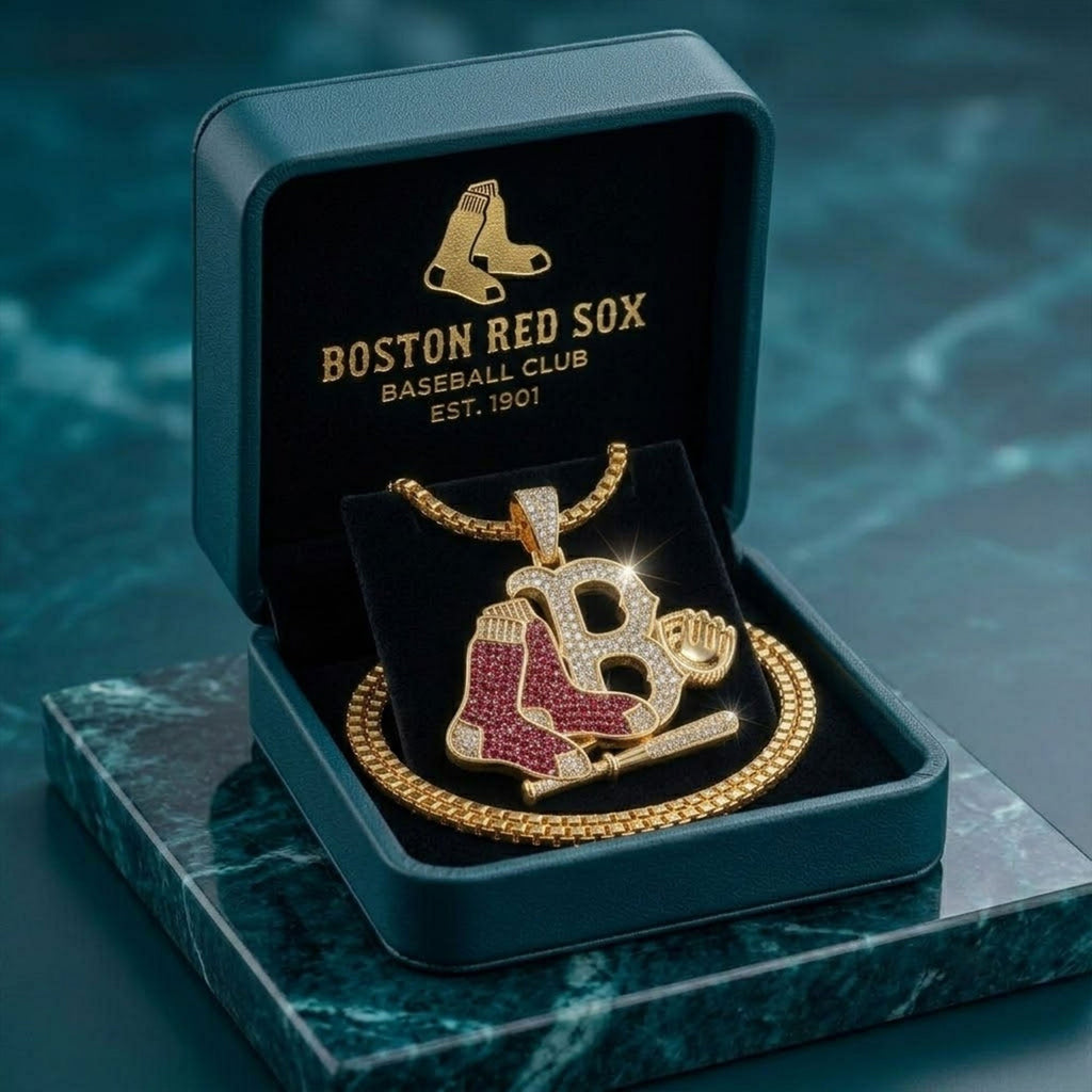BRX Solid Gold Chain with Diamond Pendant BMD
