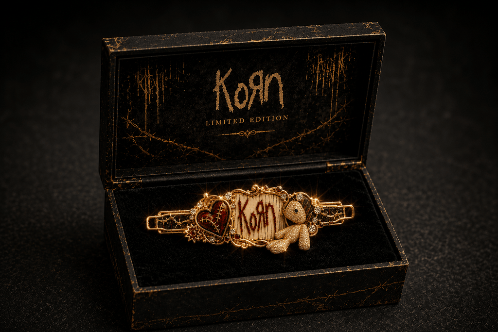 KRN Elegant Gold Hair Clip For Women TMH