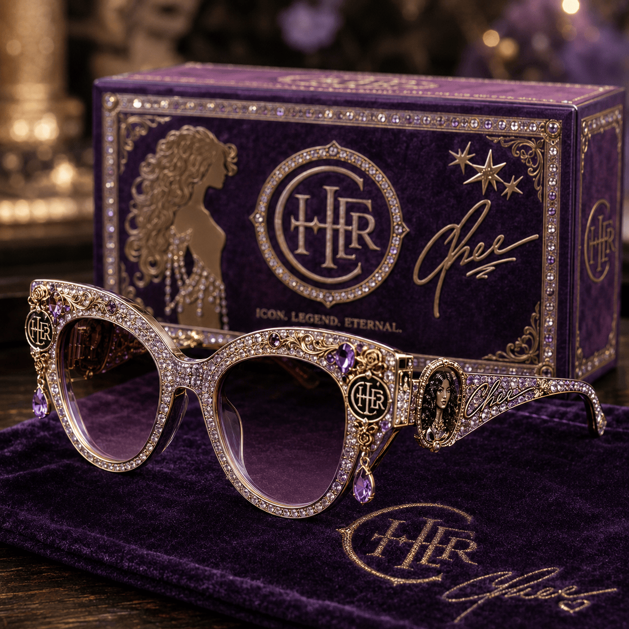 PREMIUM CHER UNISEX SUNGLASSES TTNL