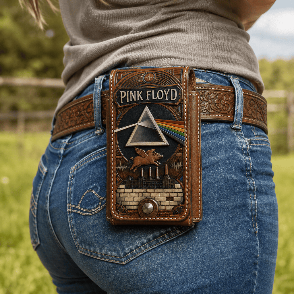 PFD Western Leather Belt Phone Holster HTTT