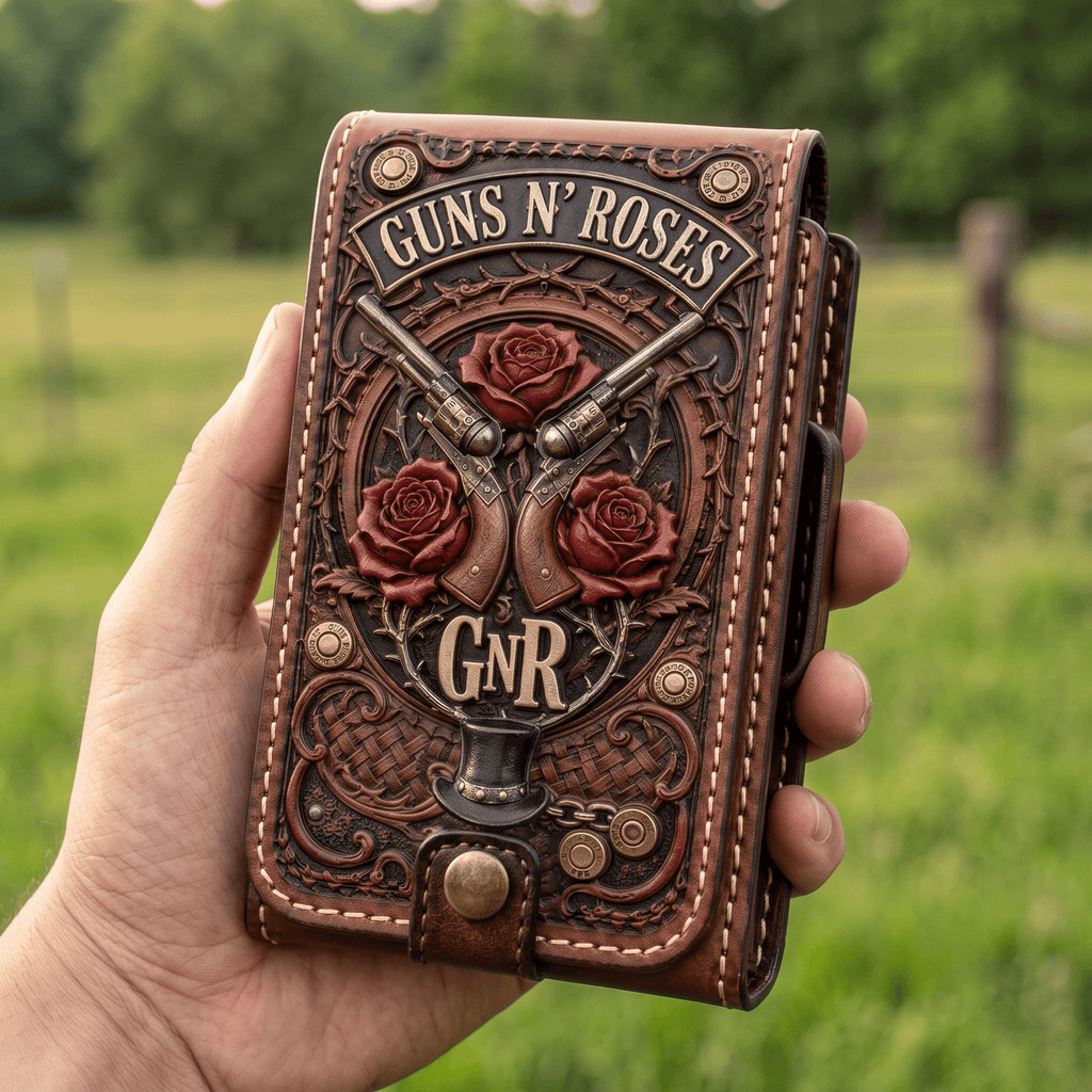 GNR Western Leather Belt Phone Holster HTTT