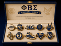 PBSM Elegant Gold Mini Barrettes for Women TMH