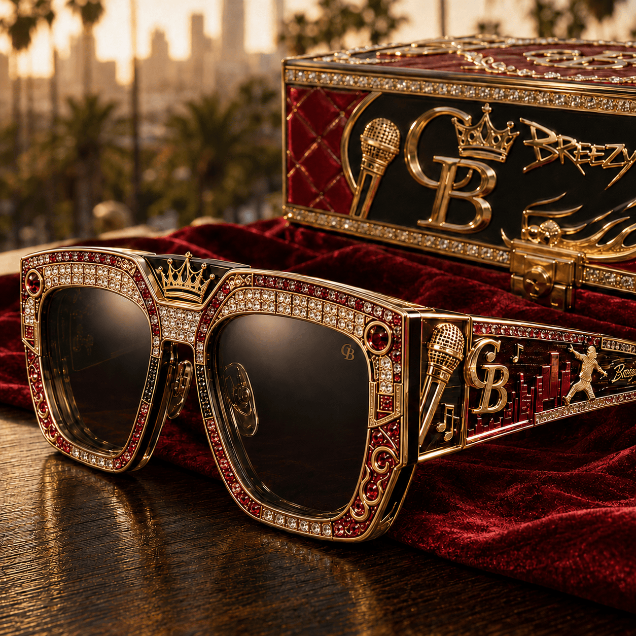 PREMIUM CHRB UNISEX SUNGLASSES NPL