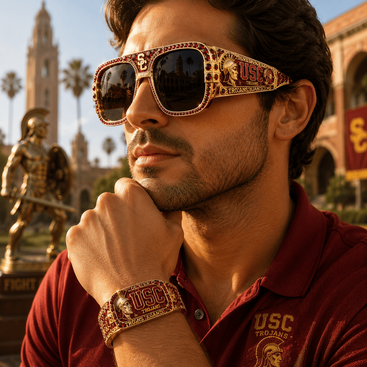 PREMIUM USC UNISEX SUNGLASSES TTNL