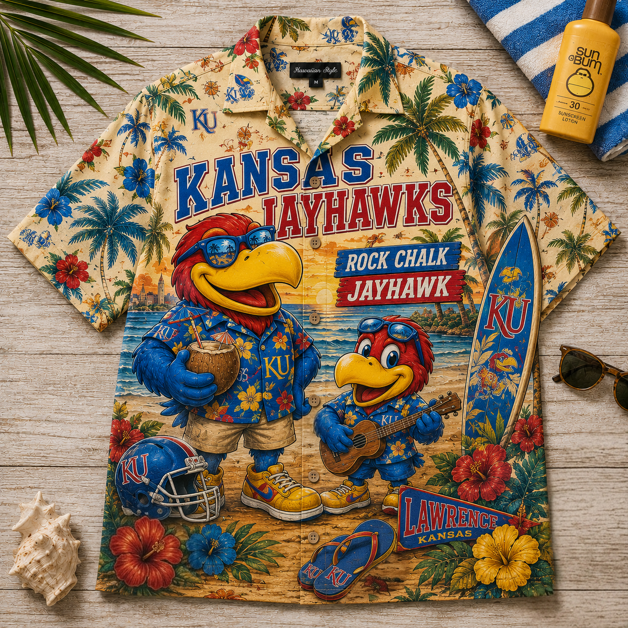 Premium KHSB Hawaiian Shirt TNSM