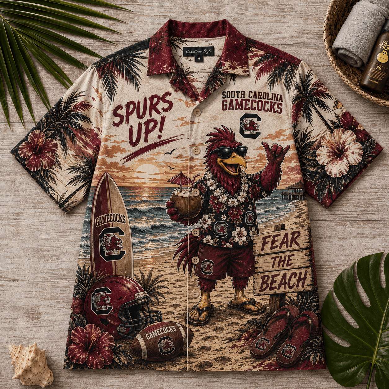 Premium SCG Hawaiian Shirt TNSM