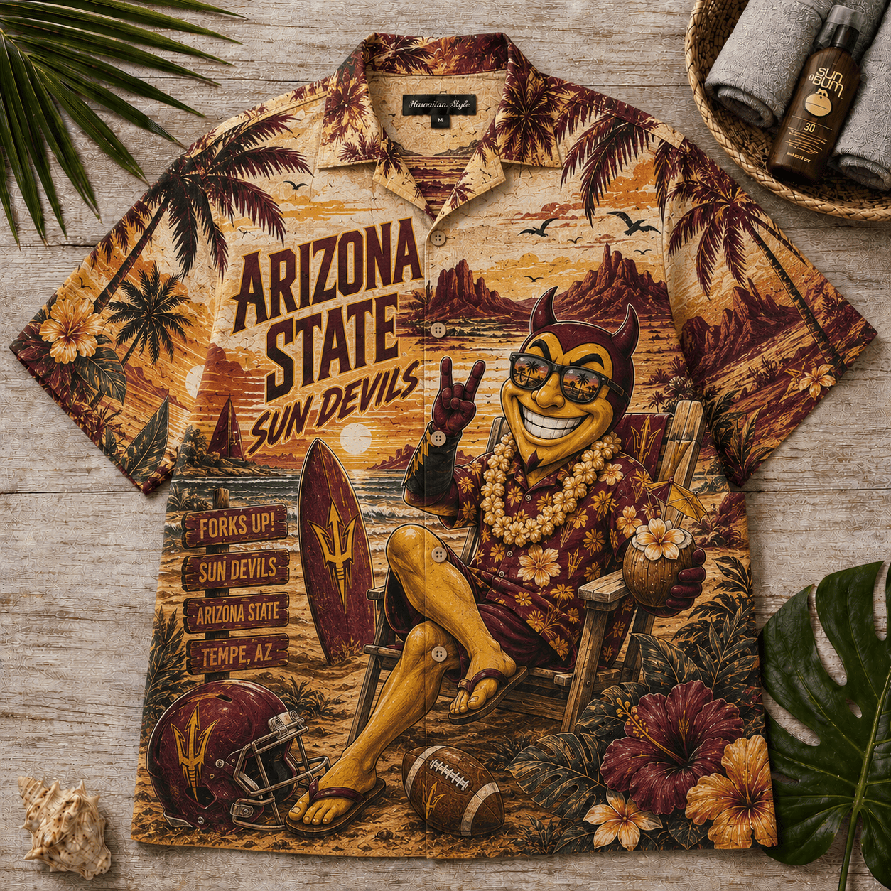 Premium ASSD Hawaiian Shirt TNSM