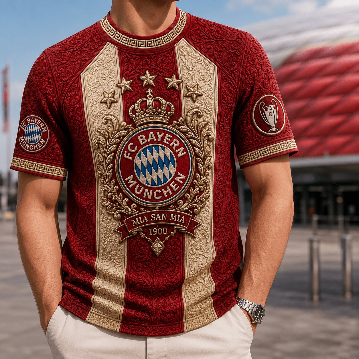 PREMIUM BAY 3D EMBOSS SHIRT TTNL