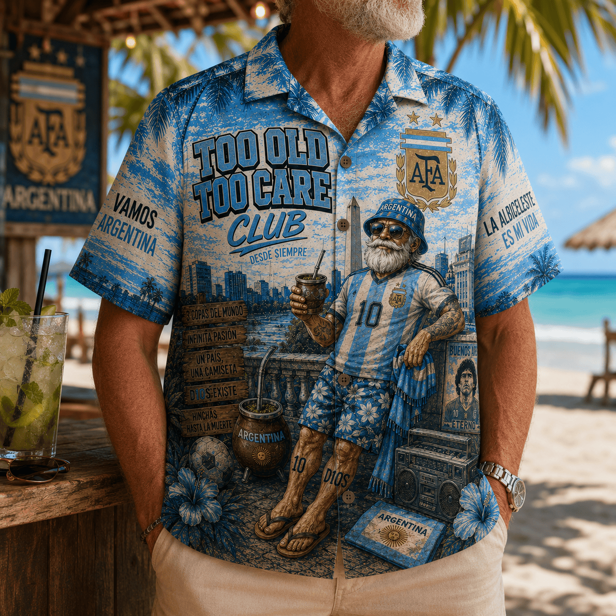 Premium AGTN Hawaiian Shirt HQH