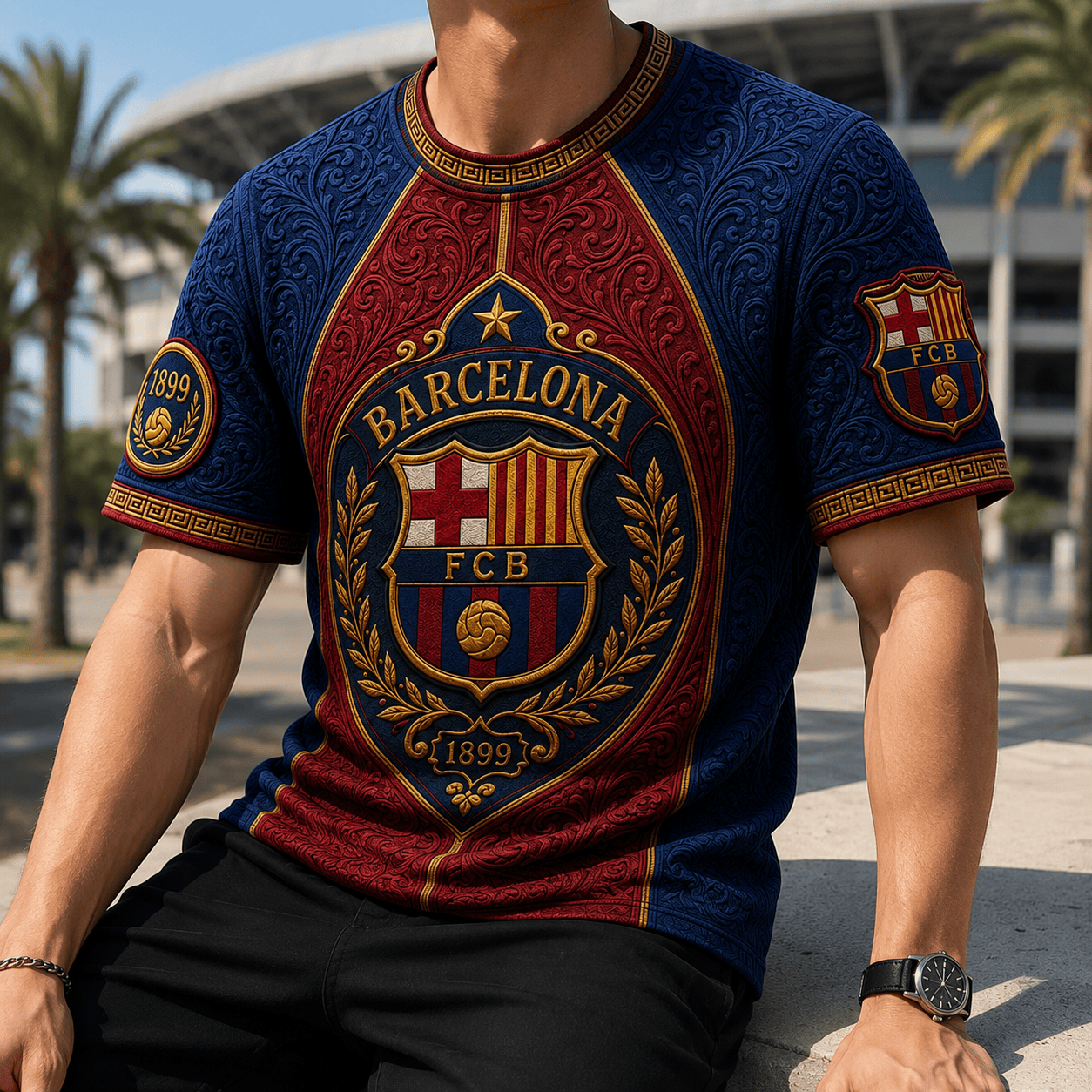 PREMIUM BAR 3D EMBOSS SHIRT TTNL