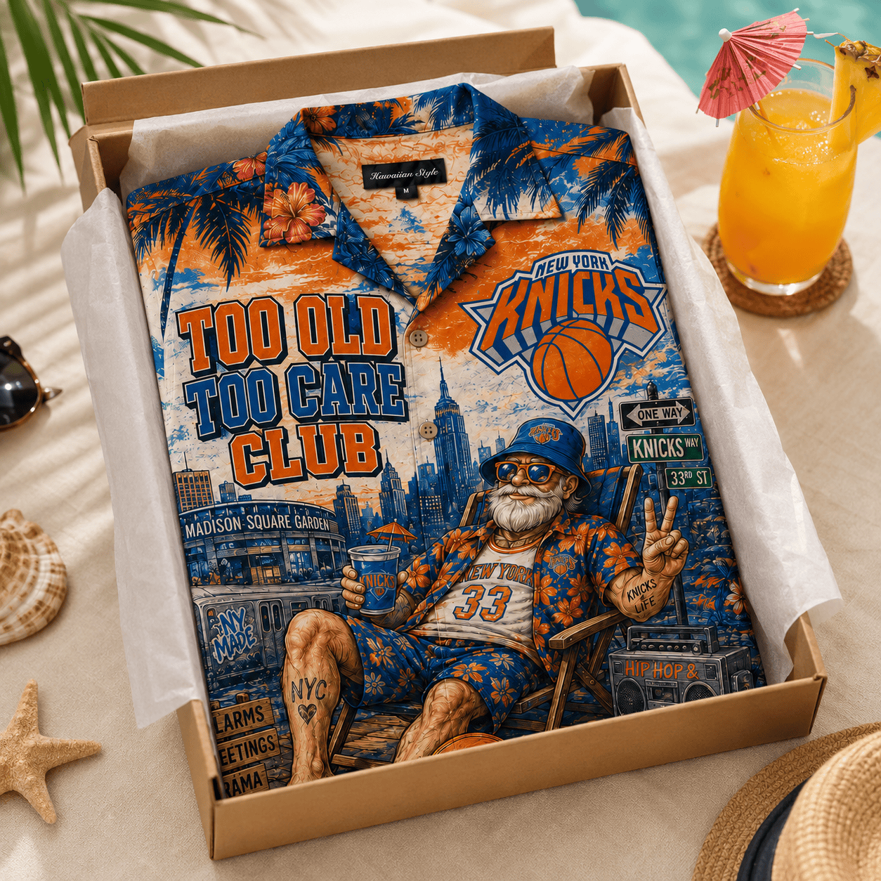 Premium NYK Hawaiian Shirt HQH