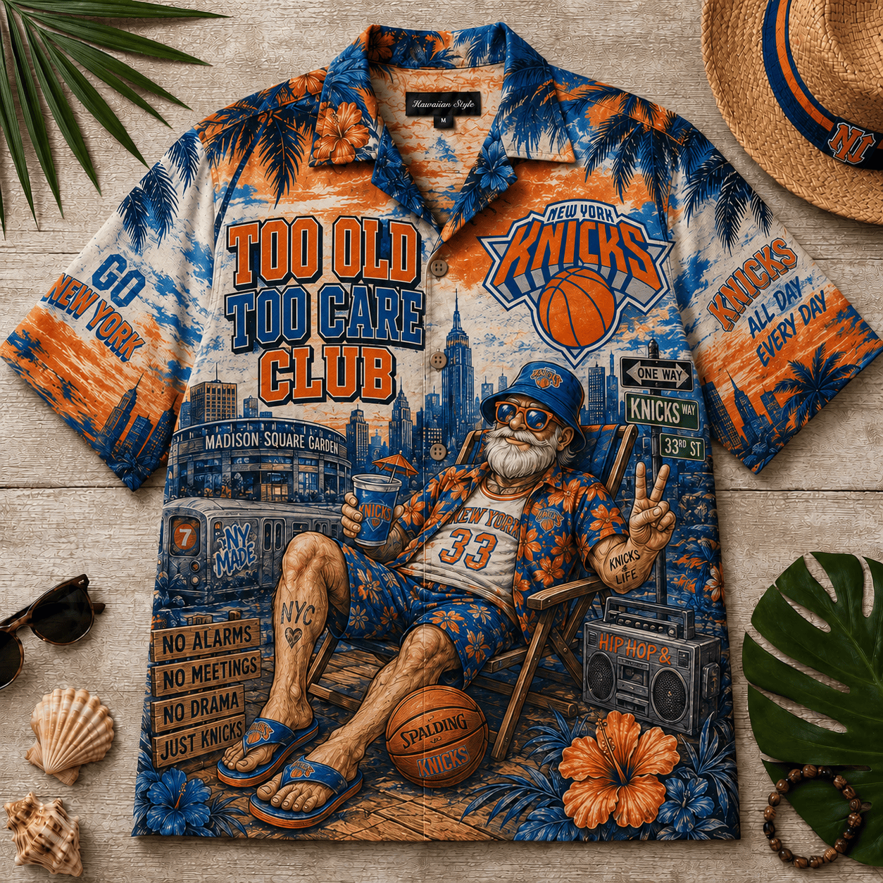 Premium NYK Hawaiian Shirt HQH