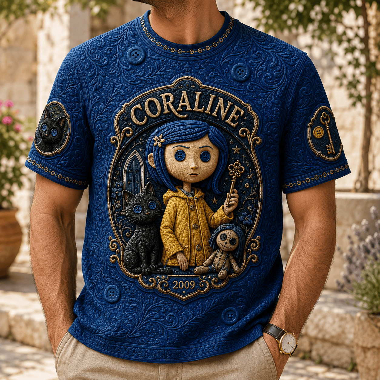 PREMIUM CRL 3D EMBOSS SHIRT TTNL