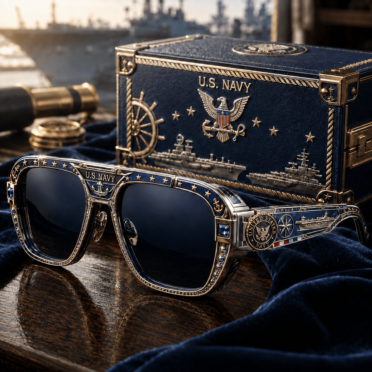 PREMIUM USNV UNISEX SUNGLASSES DBD