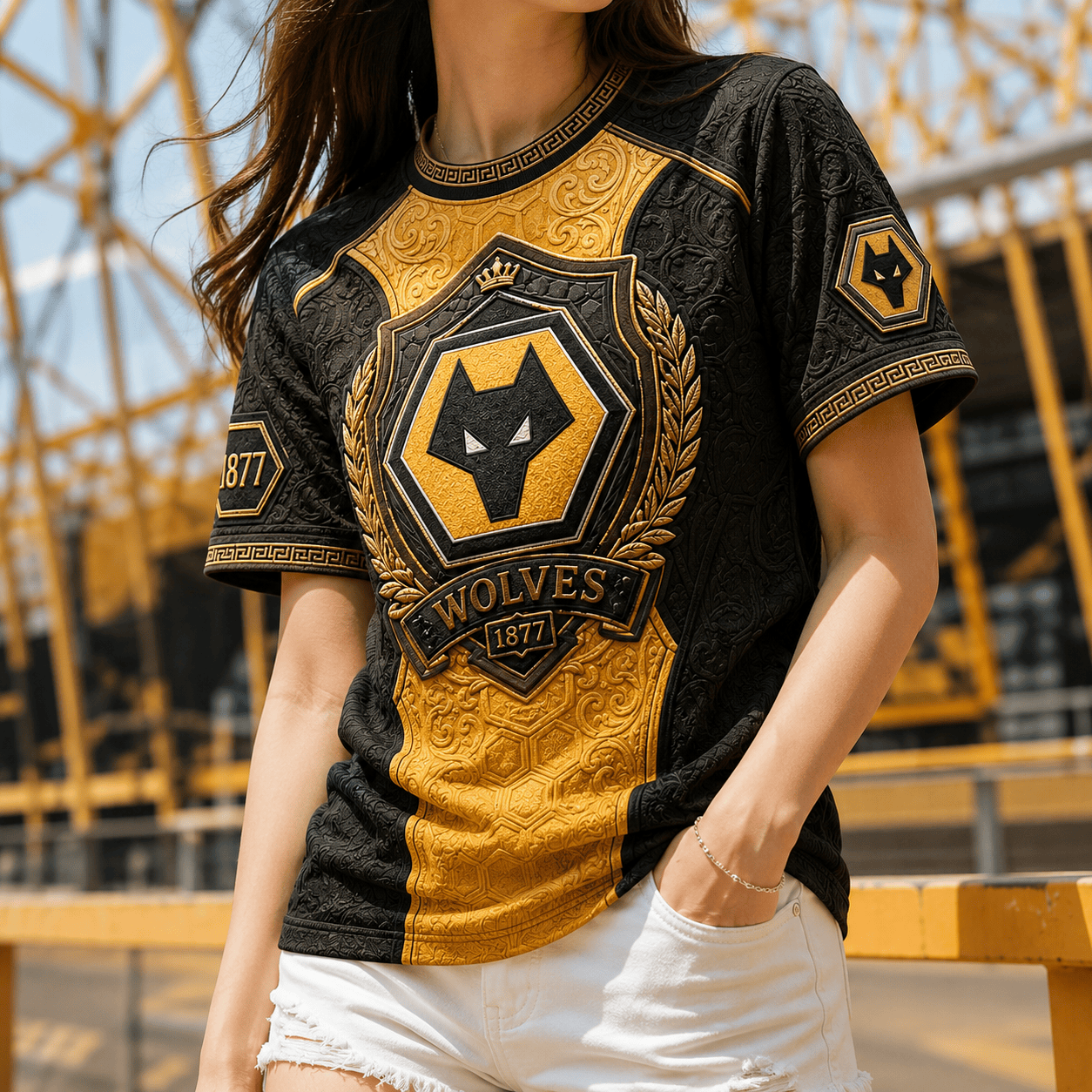 PREMIUM WOL 3D EMBOSS SHIRT TTNL