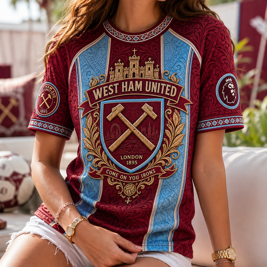PREMIUM WHU 3D EMBOSS SHIRT TTNL
