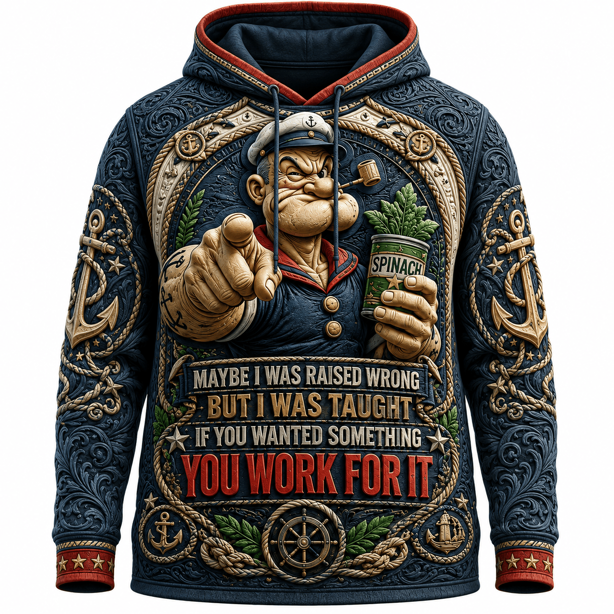 PREMIUM POPE 3D EMBOSS SHIRT LNTH