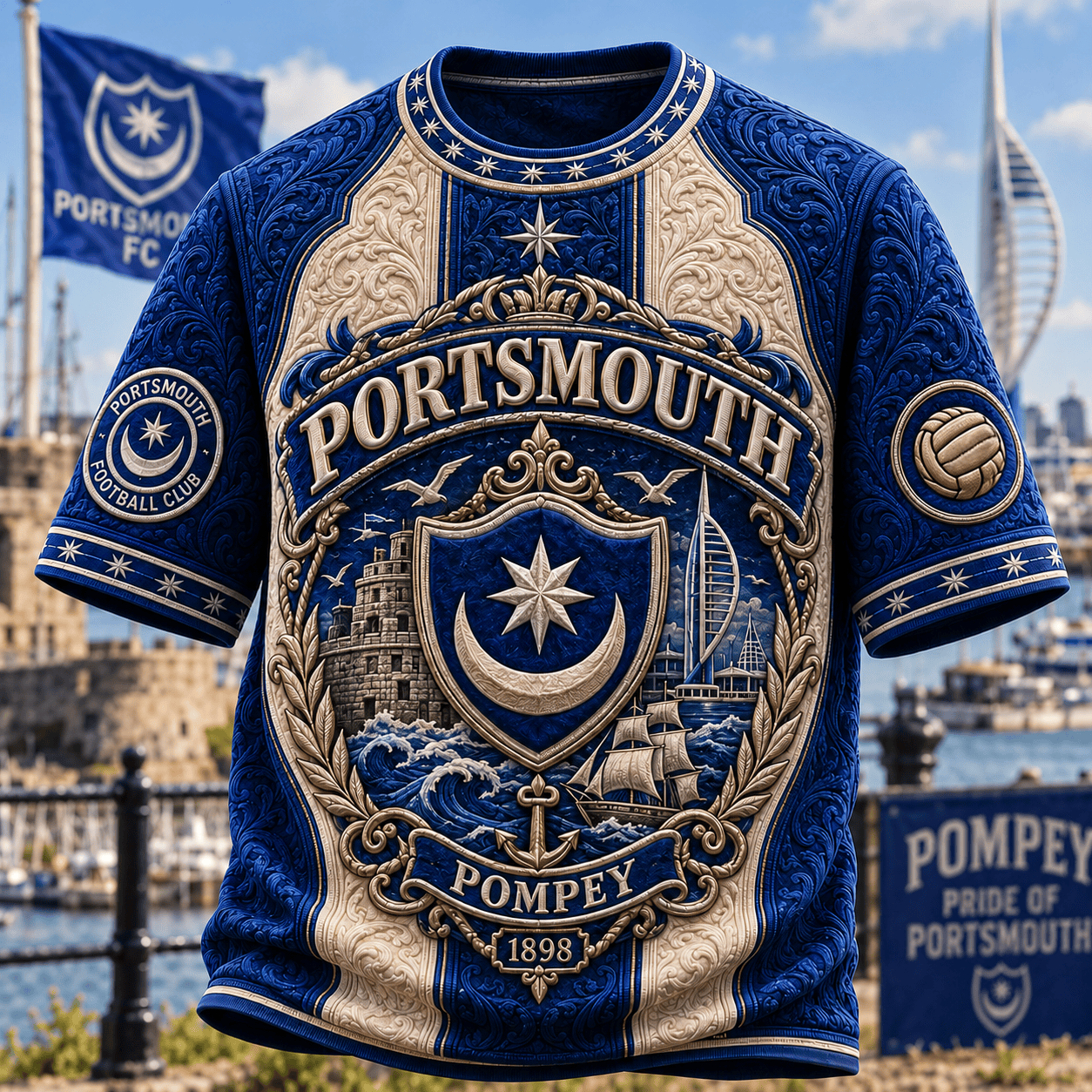 PREMIUM POR 3D EMBOSS SHIRT PDL