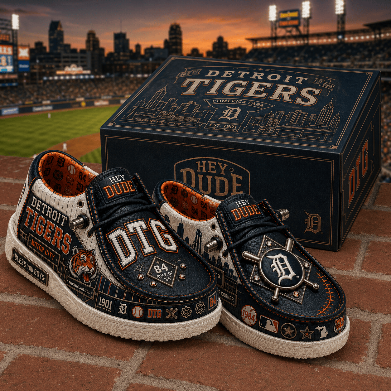 Premium DTG Loafer Shoes NHVH