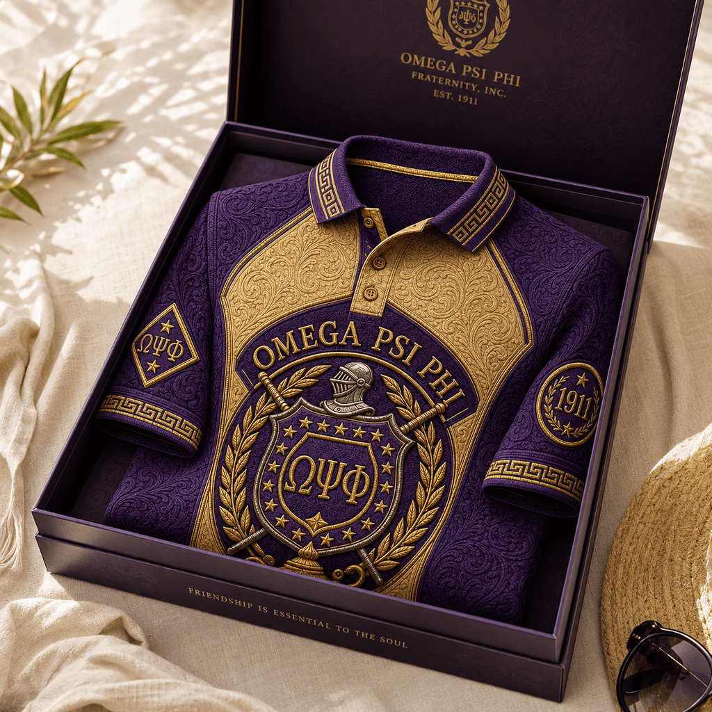 PREMIUM OMPP EMBOSS POLO SHIRT HQH