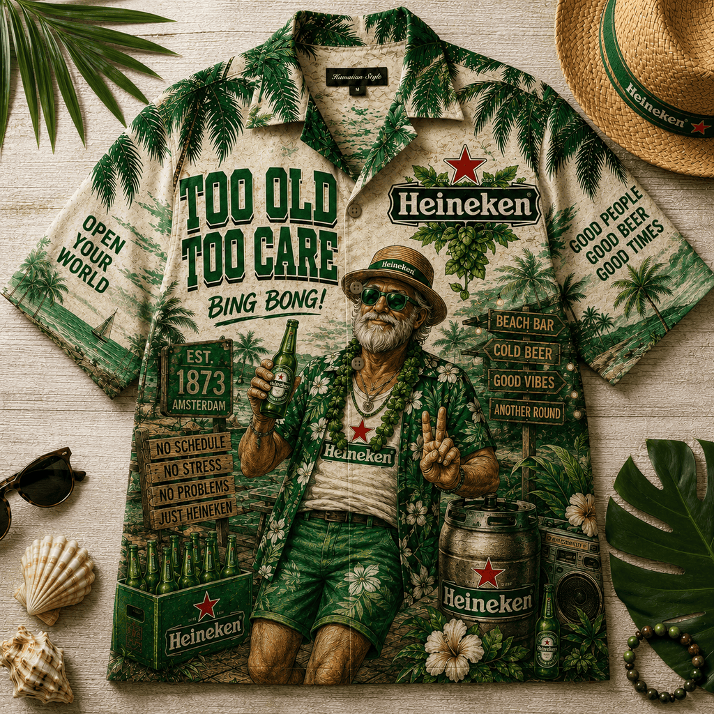 Premium HNK Hawaiian Shirt HQH