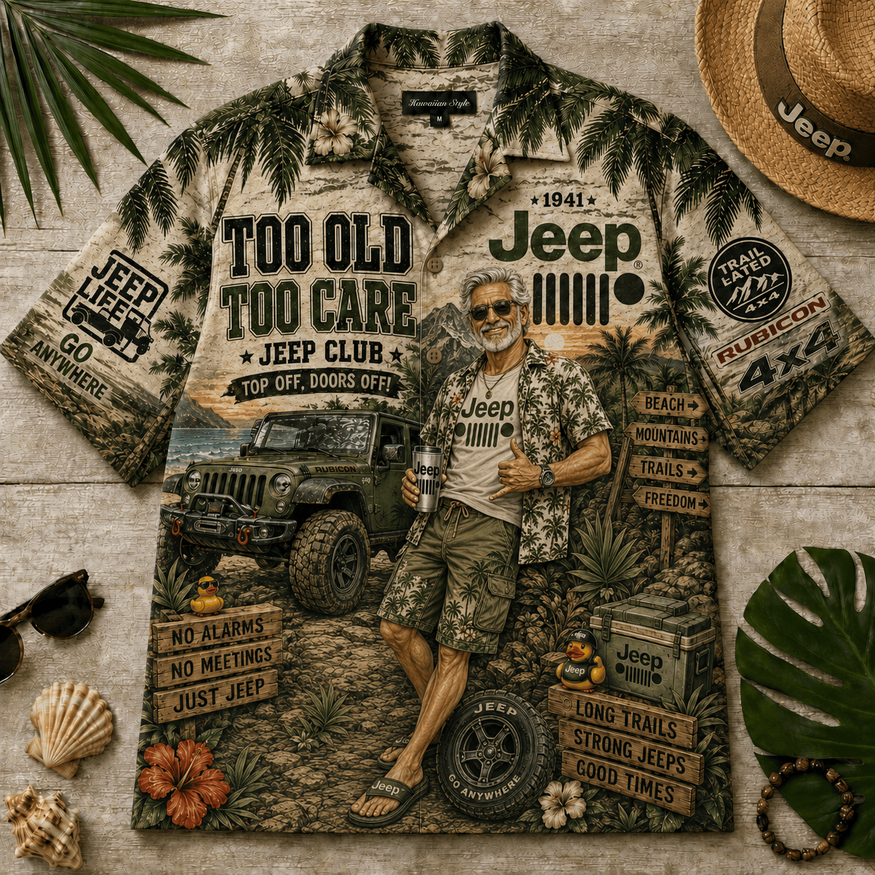 Premium JEP Hawaiian Shirt HQH