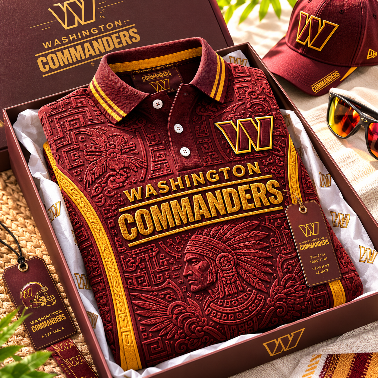 PREMIUM WCD EMBOSS POLO SHIRT NTVA