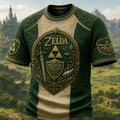 PREMIUM TLOZ 3D EMBOSS SHIRT NPL